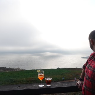 Coastal Evening Drinks with Ocean View