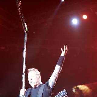 James Hetfield Rocks the Big Four Festival