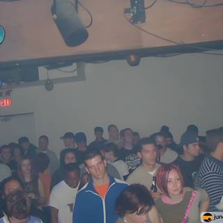 Nightclub Crowd Spotlight