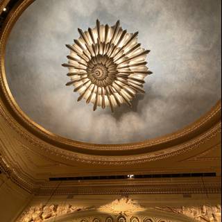 Ornate Ceiling of the War Memorial Opera House