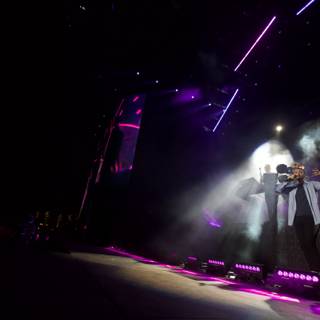 Sam Smith Rocks Coachella Stage Under Purple Spotlights