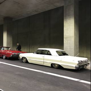 Classic Cars in the Tunnel