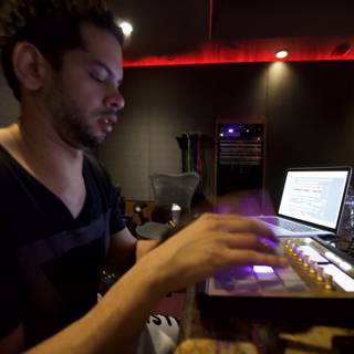 Marc Kinchen in the Recording Studio