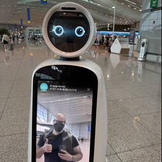 Robot Encounter at Incheon International Airport
