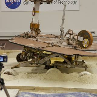 Capturing the Mars Rover in Action