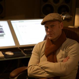 Junkie XL working on his latest beats