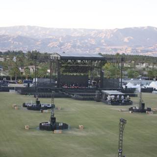 Stage in the Open Field