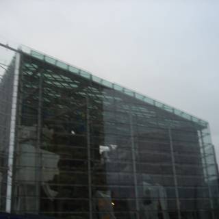 Towering Glass Office Building