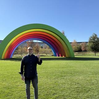 Rainbow Moments at Apple Park