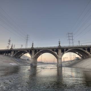 Towering Over the LA River