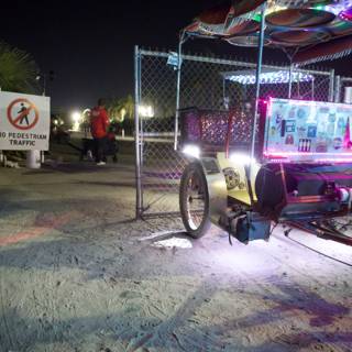 Neon Nights: A Tricycle Adventure at Coachella