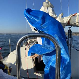 Shark Attack on the Sailboat