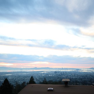 Sunset Over San Francisco Bay from Berkeley Hills