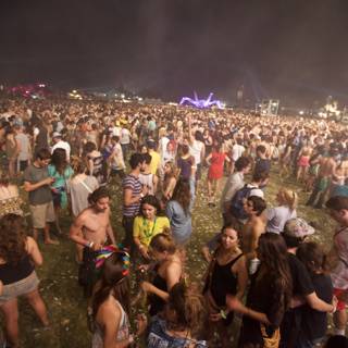 Urban Party-goers at Coachella Music Festival