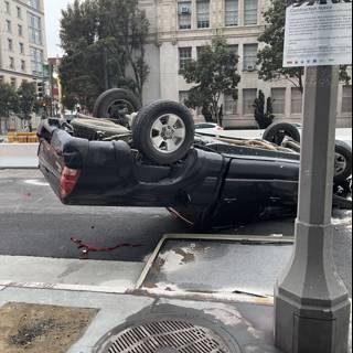 Car Wreckage in San Francisco