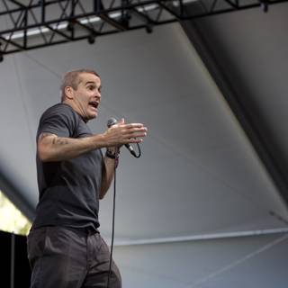Henry Rollins Takes Center Stage with Solo Performance