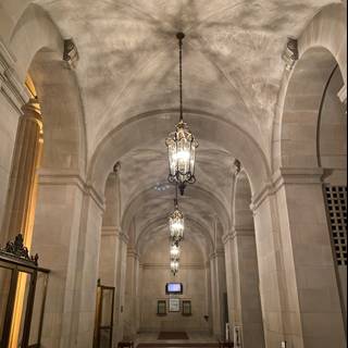 Grandeur of Philadelphia City Hall Lobby