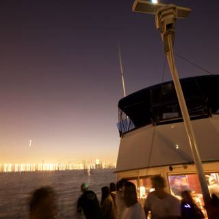 Nighttime Yacht Cruise