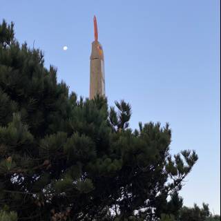 Jenner's towering obelisk monument