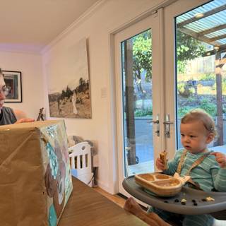 Morning Moments in the Dining Room