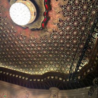 Awe-inspiring artistry adorns Orpheum Theatre's ceiling