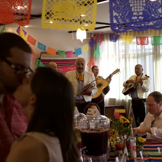 Mariachi Serenade at Mexican Fiesta Anniversary Celebration