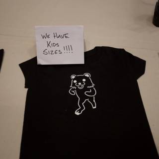 Cute Bear T-Shirt Display