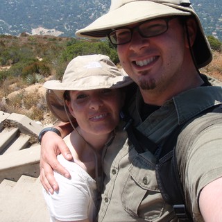 Couple's Selfie on Mountain Hiking Adventure