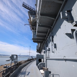 USS Hornet Flight Deck - Historic Naval Aircraft Carrier