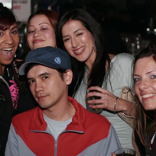 Friends Celebrating a Night Out at the Bar