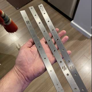 Metal Strips for a Cutting Edge