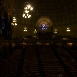 The Glowing Auditorium of the Wilshire Temple