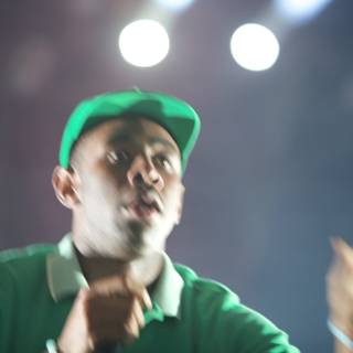 Tyler, The Creator Holds Something in Coachella