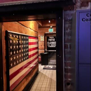 Entrance to the American Flag Museum