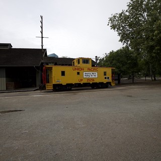 Union Pacific Caboose at Historic Railway Display