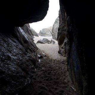 Through the Sea Cave Into the Light