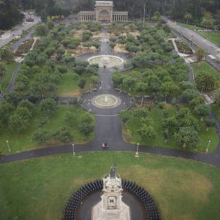 An Overhead Odyssey: Golden Gate Park Aerial Perspective