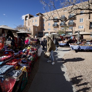 historic plaza and outdoor market