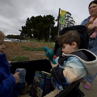 Community Garden Visit with Young Children