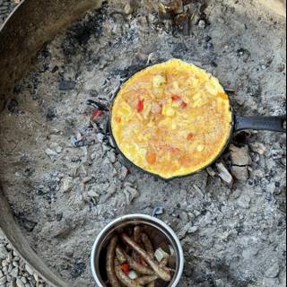 Campfire Omelette Delight
