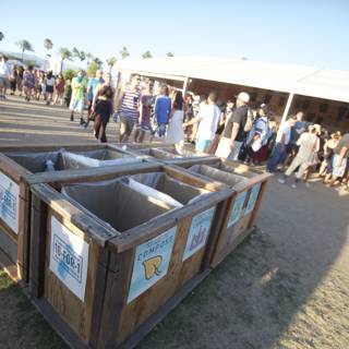The Wooden Crate at Coachella
