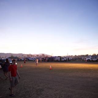 Dusk at Coachella