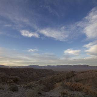 Majestic Mountains in the Anza Borrego Desert