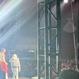 Electrifying Night Under the Spotlight
