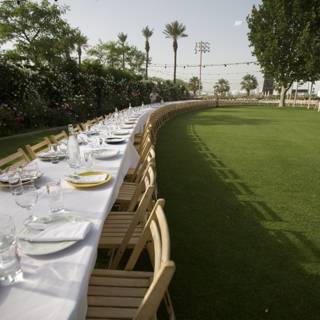 Outdoor Fine Dining at Empire Polo Club