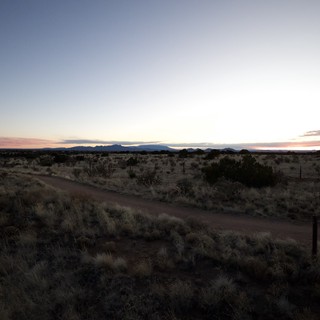 Desert Twilight Over New Mexico High Plains