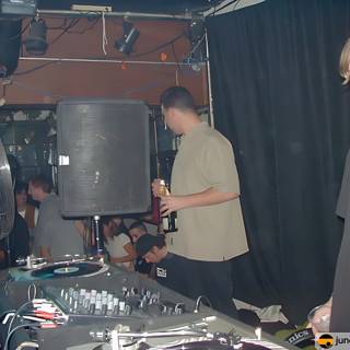 DJ Entertains Crowds at Nightclub