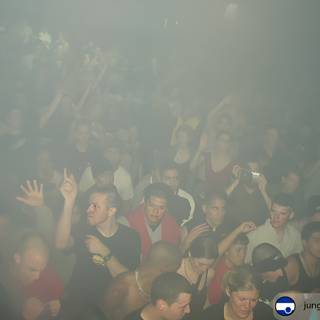 Night Club Crowd in the Smoke