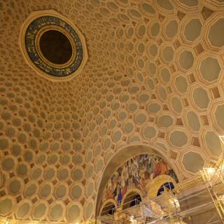 Heavenly Artistry: The Ceiling of the Cathedral of the Holy Cross