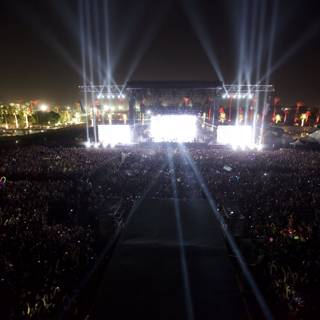 Lighting Up the Night: A Rock Concert at Coachella